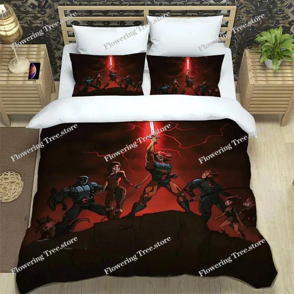 3D Printing Thundercats Bedding Set Cartoon & Animation Quilt Cover Single Twin Full Queen King Size Aldult Kid Bedroom Duvetcov