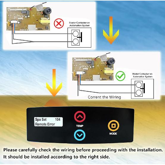 2025 New  Factory Certified 013464F for OEM 013464F PC Board Control for Temperature Replacement for Raypak Digital Gas Heater Model 185B, 265B,