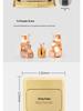 Waterproof Concealed Stainless Steel and Copper Pop-Up Floor Socket with 5 Power and 10 Network Ports
