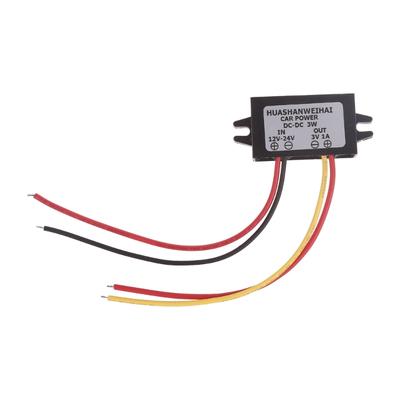 DC12-24V To 3V1A Step-down Power Supply Module Efficient Power Adapter Convert Voltage from 12V-24V To 3V for Toy Radio
