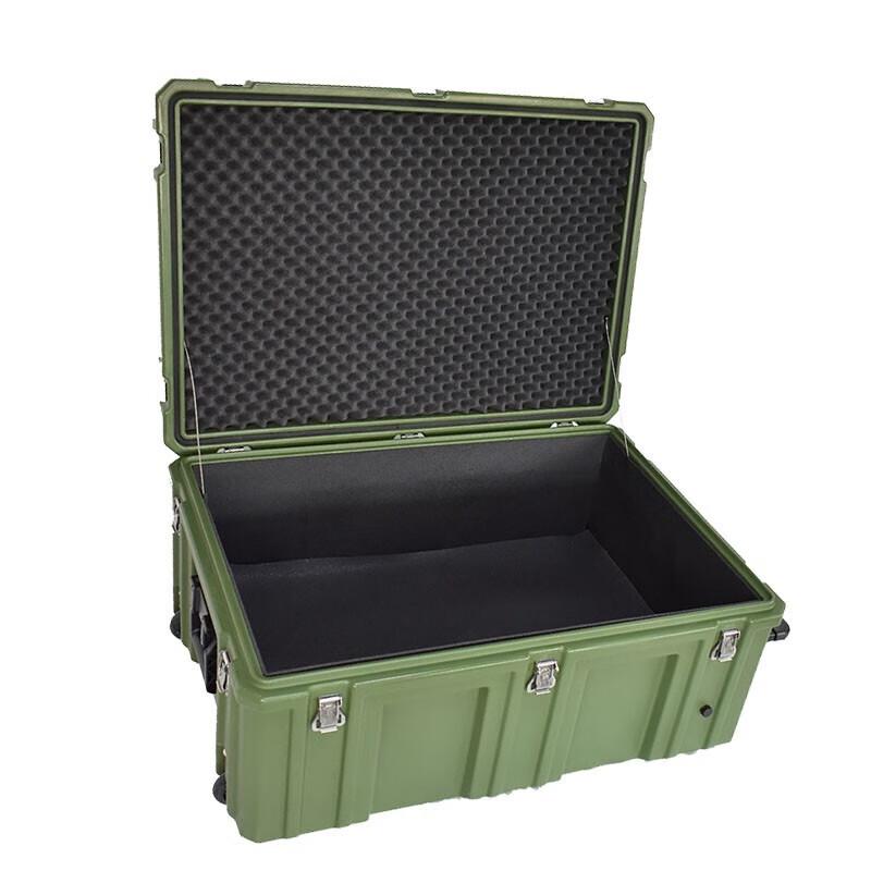 Military Green Rotomolded Equipment Transport Case