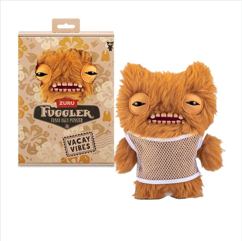 Fuggler WIDE EYED WEIRDO Peluche Morbido Bambola Peluche Mostro con Denti Brutto Carino Divertente Giocattolo Morbido Bambini Regalo di Natale Compleanno