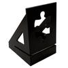 Plastic Display Stand with Puzzle Piece Cutout for Collectibles Cards Photos and Small Items Organizing and Showcasing
