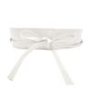Fashion Women Faux Leather Wrap Around Tie Corset Cinch Waist Wide Dress Belt
