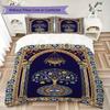 Evil Eye Pattern Bedding uilt Set uilt Cover Pillowcase Home Decoration Birthday Gift (1 * duvet cover + 2 * pillowcase  without core)166
