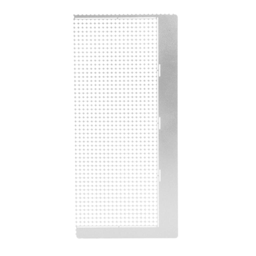 Nástroje pro kutily Diamantové pravítko Nástroj Síťové pravítko Vlastní kreslicí pravítko z nerezové oceli s 1020 prázdnými mřížkami