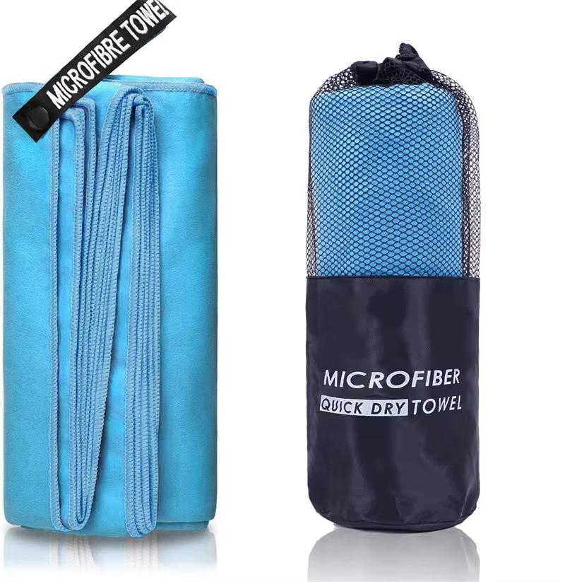 1PCS Luxury Microfiber Towel Sports Quick-Drying Super Absorbent Camping Towel Super Soft Gym Swimming Yoga Beach Towel