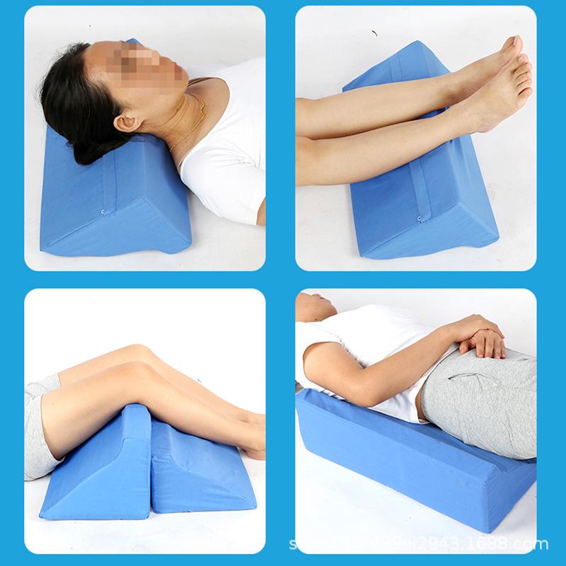 High-Density R-Type Turning Pillow for Elderly - Triangle Side Body Position Pad