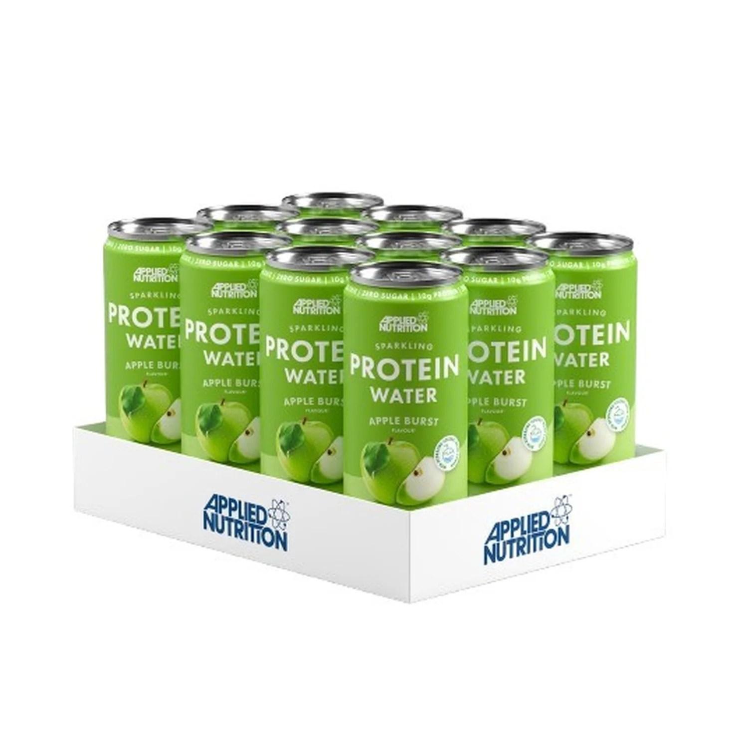Cheap Stuff 4 All Unisex Sparkling Protein Water, Apple Burst - 12 X 330 Ml.