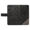 For Sony Xperia 10 VI Case Stand Bookstyle Geometric Leather Phone Cover
