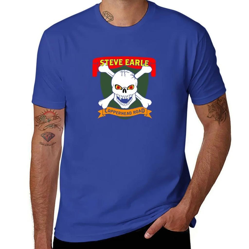 Steve Earle T-Shirt Jungen Tierprint Grafik-T-Shirts Herren-T-Shirts