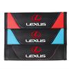 2Pcs Car Seat Adjuster Carbon Fiber Car Seat Belts Protect Shoulder Pad For Lexus NX IS 250 RX GS UX RX300 RX350 CT200H ES LX GX