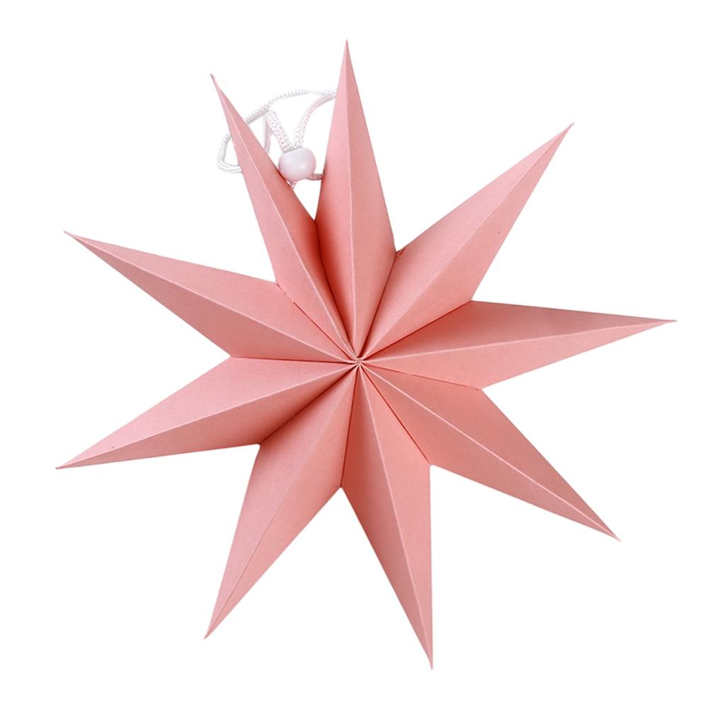Props Xmas Tree Decoration Party Supplies Paper Star Lantern Christmas Decoration Hanging Ornaments