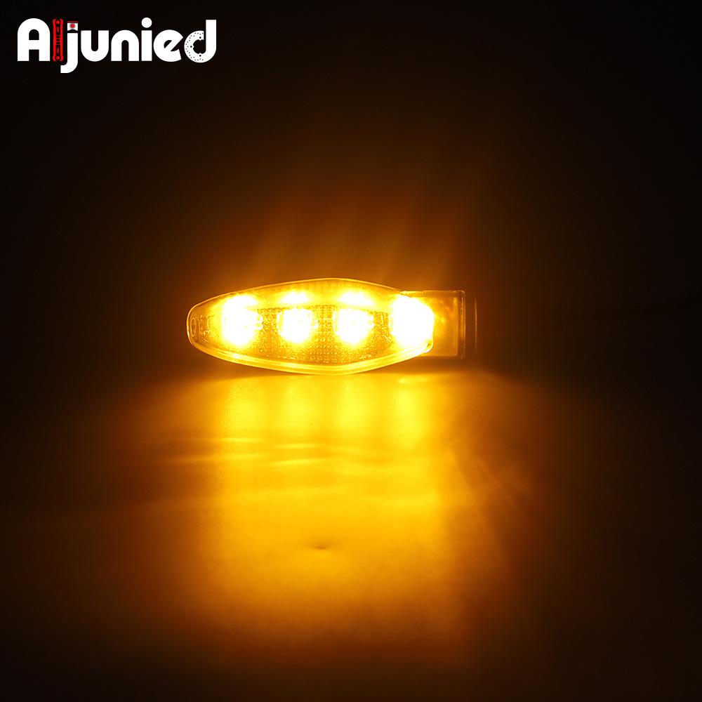 12V LED Turn Signals for Triumph 675/660: Super Bright Front & Rear Motorcycle Indicators