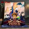 The Dragon Prince 2D Flat Pattern Flannel Blanket High quality All Seasons Warmth and Comfort Perfect for Christmas Gifts.FMT261012381