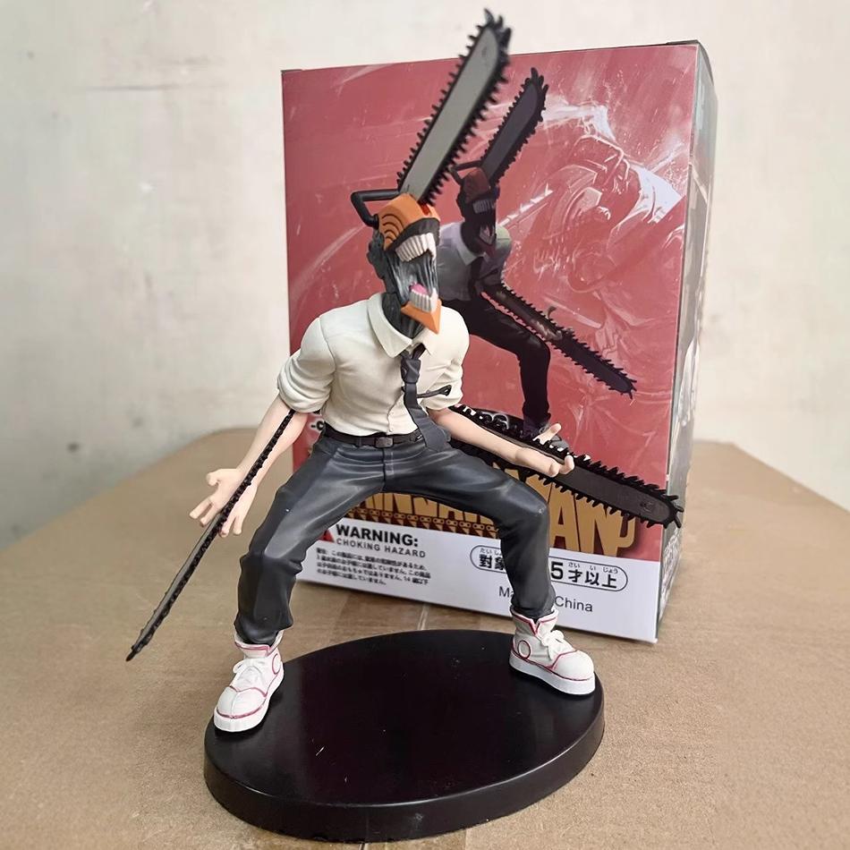 18 cm große Anime-Figur „Power Denji“ aus PVC, Kettensägenmann-Figur, Sammlerstück für Erwachsene, Puppenspielzeug