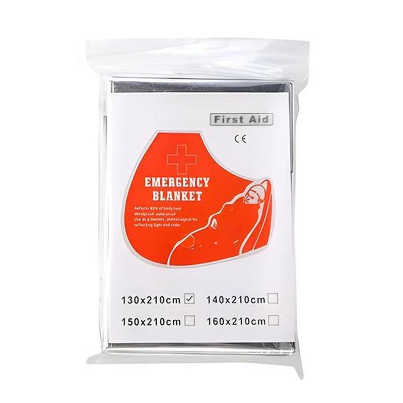 1/3/5Pcs Emergency Blanket Outdoor Survival First Aid Kit Windproof Insulation Lifesaving Pet Foil Thermal Military Rescue Blank