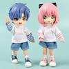 Low Top Doll Canvas Shoes Dress Up Casual Doll Shoes Kids Toy Ob11 Shoes  1/12 Bjd Doll