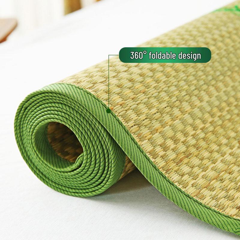 Traditional Woven Straw Cooling Mat - Double Person 1.8m, Student Dormitory 1.2m Other