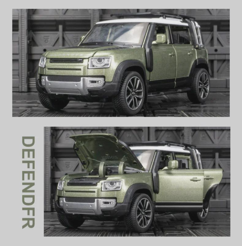 Qiyi Q3002A Off-Road Alloy Vehicle Model - Sound, Light, Pull-Back, Openable Doors - Kids' Toy Car