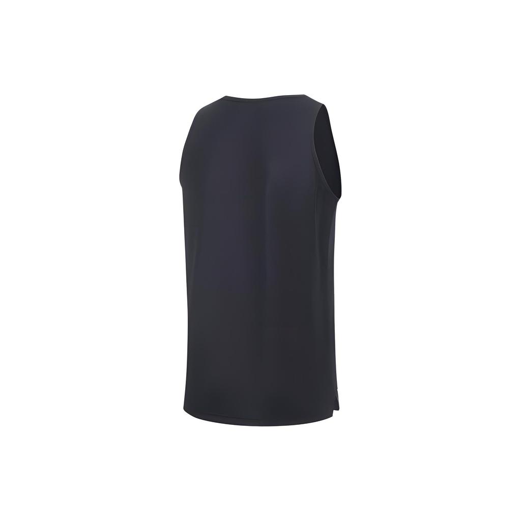 Li Ning Badfive Basketball Series Letter Print Moisture Wicking Tank Top Men Tops Black AVST031-1