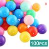 100/200Pcs Colorful Plastic Ball Pit Balls Crush Proof Ocean Ball Kids Toy Games