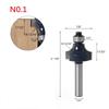 Over Router Bit1 Router Bit Router Bit With Bearing 1/4 Shank Corner Round Over