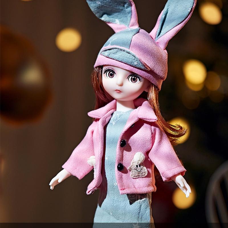 Exquisitely Crafted Bjd Doll With 12 Constellation Theme Full Set With Clothes Soft Wig And Vinyl Head!