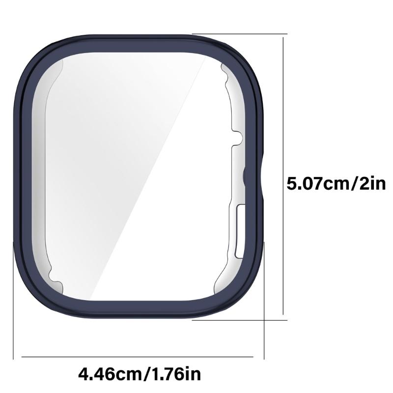 Smartwatch Screen Protector Case Full Coverage Shell with Film for Watch 5 eSIM Scratchproof Case Protective Cover