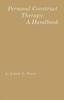 Kniha Personal Construct Therapy : A Handbook