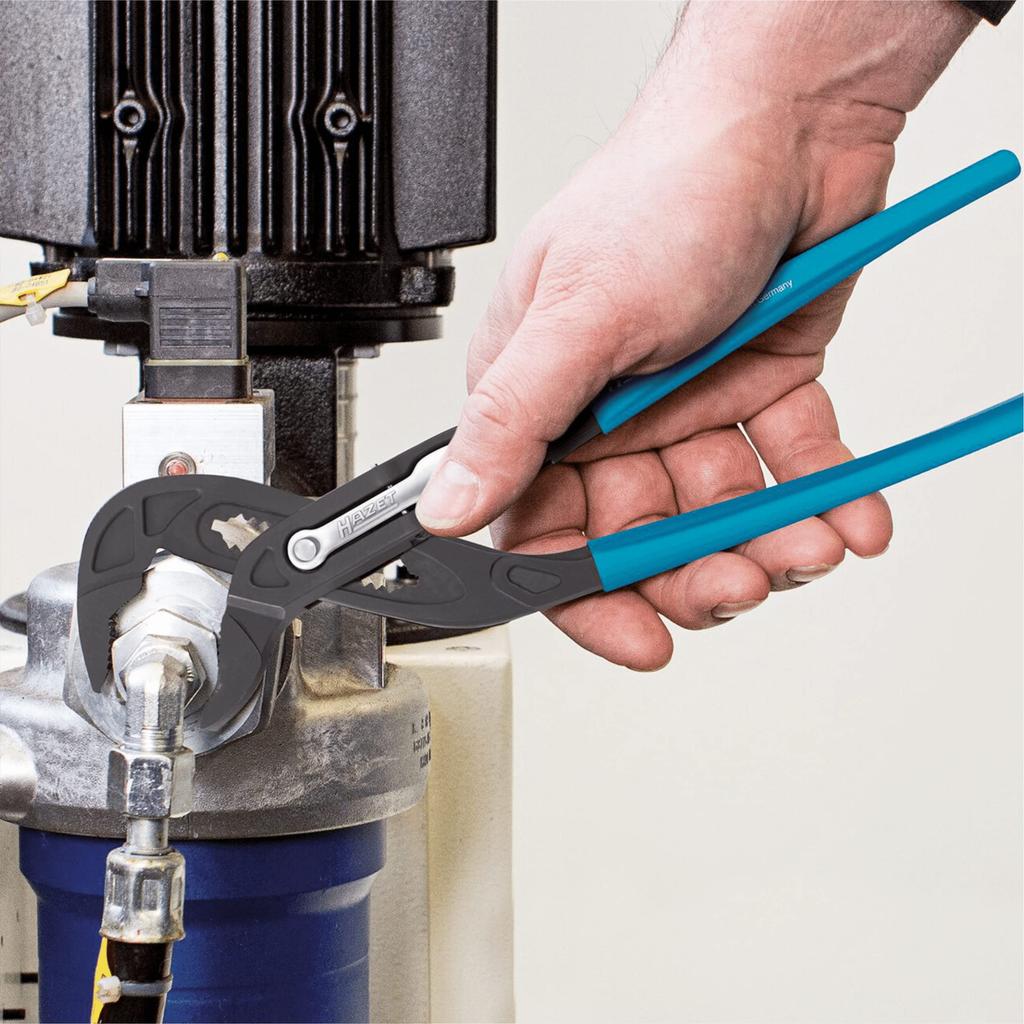 HAZET Water Pump Grip Plumbing Quick Large Maximum Opening Width Total Length Professional Repair Plumbing Made In DIN ISO Standard Compliant 760-2