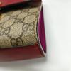 [Pre-Owned] Padlock Metal Lock Logo Chain Canvas Leather Bag - Fair #QJAINX