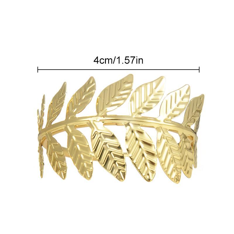 Wheat Napkin Ring Buckles Gold Tableware Dinner Table Home Party Home Decorations