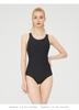 Women's Tummy Control Slimming Lycra Racing Swimsuit with Chest Pads