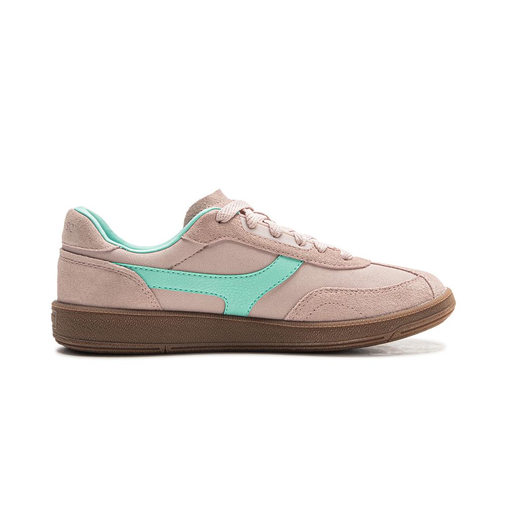 New LiNing Yunchuan 2 Slip Resistant, Abrasion Resistant, Lightweight Low Top German Army Trainers Women's Light Blush Pink AGCV338-5