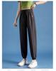 Women's Plus Size Ice Silk High Waist Quick-Dry Sports Pants - Summer Loose Fit, Mosquito-Proof