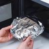10pcs Aluminum Foil Food Covers Reusable Elastic Insulated Lid Freshness Preserving Bowl Covers For Home Kitchen Picnic
