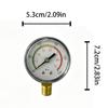 Bottom Mount Pool Sand Filter Pressure Gauge 0-35 PSI Colorful Scale Pool Filter Pressure Gauge Replacement For Spa Hot Tub