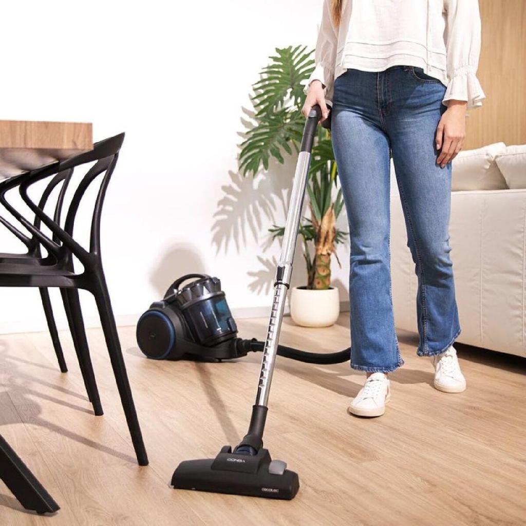 Cecotec Rockstar Canister Vacuum Cleaner 800W 4L Black