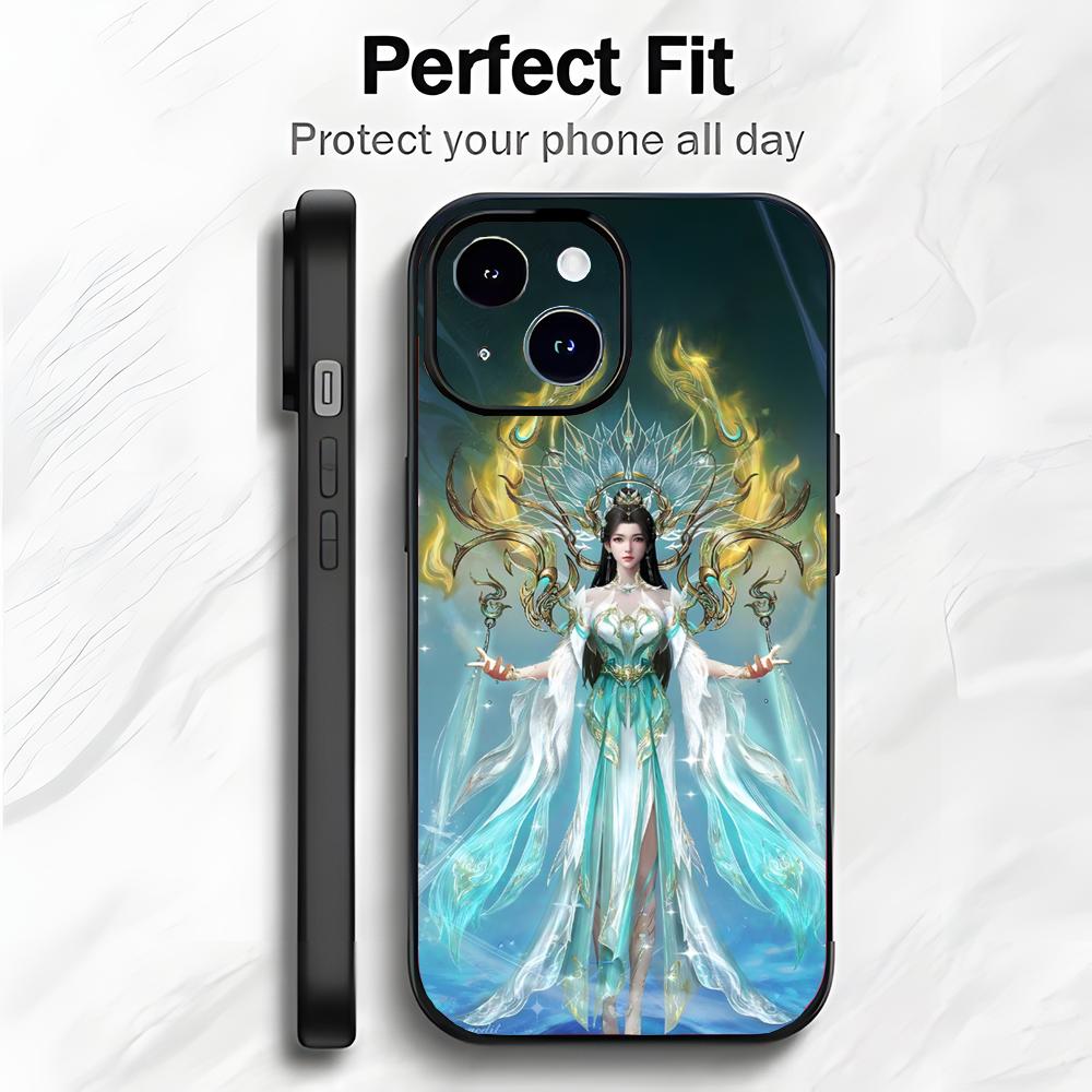 Epic Hot Anime F-Fights Break Sphere Phone Case Phone Case Soft Packaging Lightweight For iPhone17 16 15 14 13ProMax