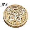Letter Sealing Tool Brass Wax Seal Stamp Heads, Alphabet Christmas Embossed Scrapbooking Head for Envelope Gift Wrapping Journal Scrapbook Decor