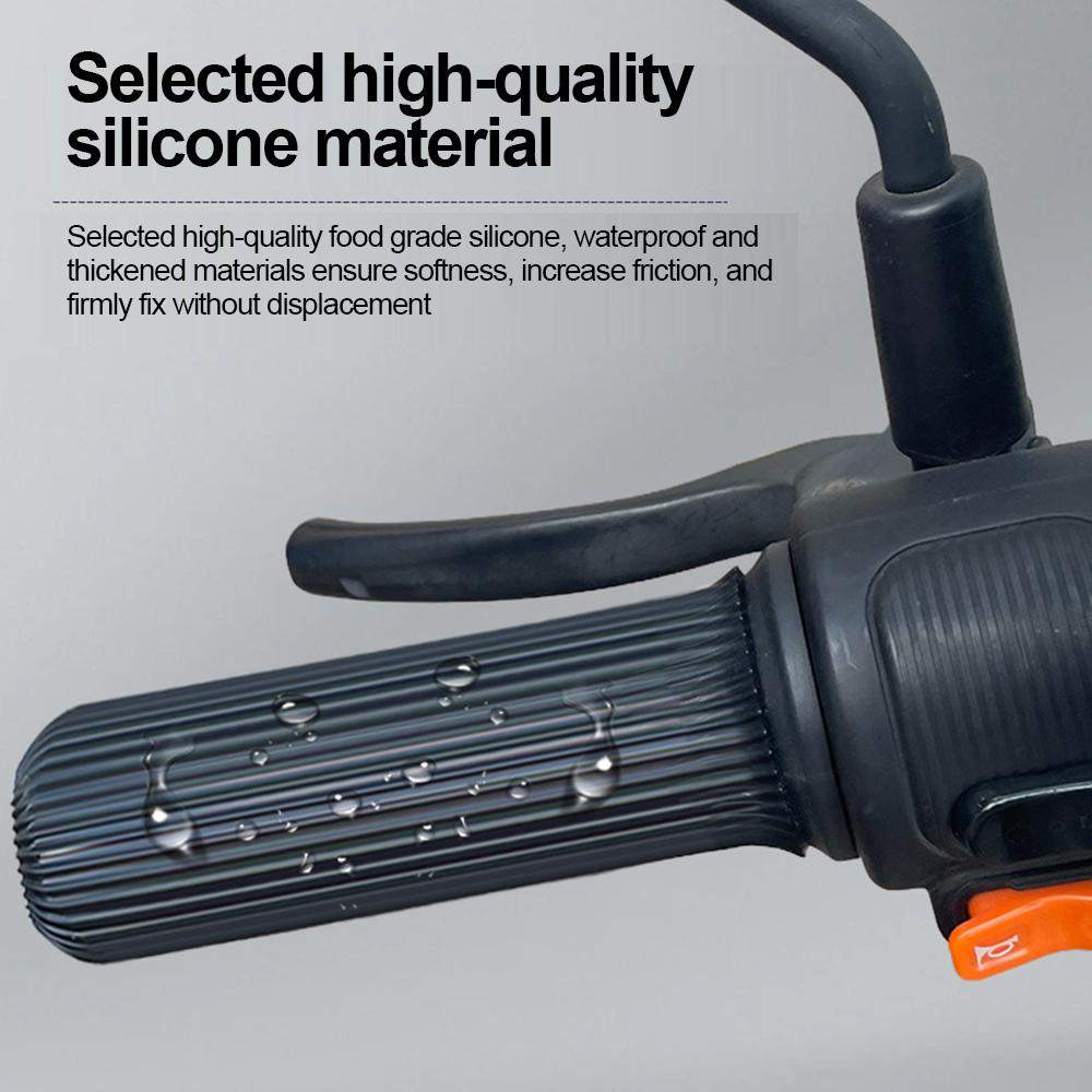 Non Slip Handle Bar Grip Self Shrinking Handlebar Brake Cover Universal Non-slip Silicone Moto Modification Riding Equipment Protective Covers