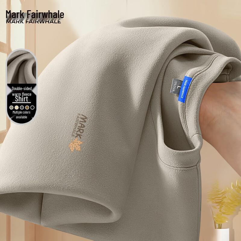 Mark Fairwhale Men s Thermal De Velvet Long Sleeve T-Shirt 2XL