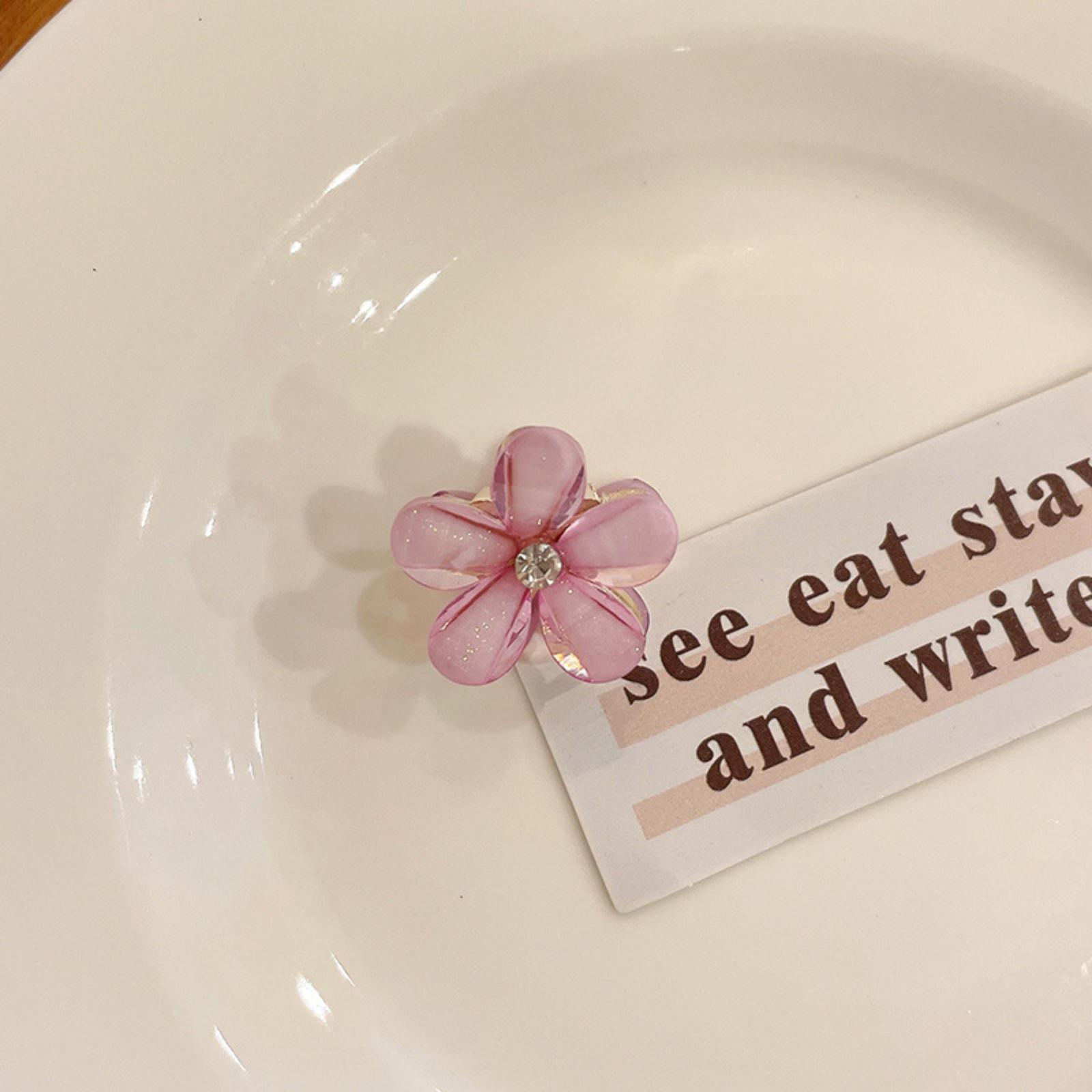 

Half-Up Hairstyle Alloy Clips Hair Accessories Small Size Hairpins Premium Short Hair Accessories Side Clips Hair Ornaments One Size білий