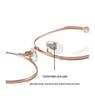 2023 Summer Ultra-Light Round Titanium Glasses with Thick Wide Rim for Myopia & Blue Light Protection - Style 2402