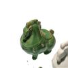 Cute Ru Kiln Ceramic Green Horse Tea Pet Tea Ornaments Chinese Tea Accessories Handcrafted Tang Horse Figurine Ceramic TeaPet
