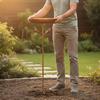 Metal Bird Bath Stake Iron Art Vintage Design for Yard, Patio