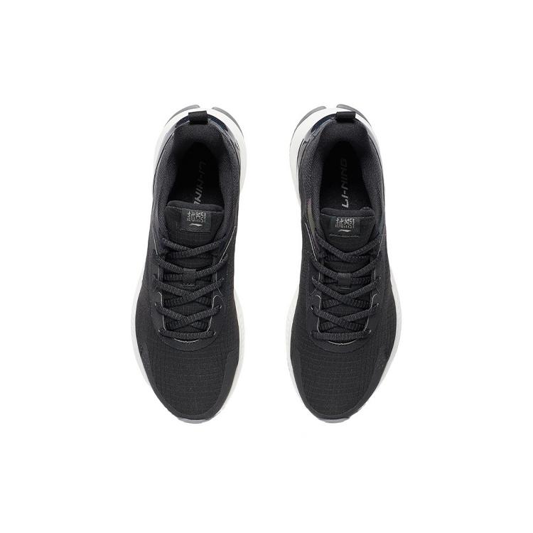 New LINING Running Collection Running Shoes Women's Low Top Black/White ARHS010-5