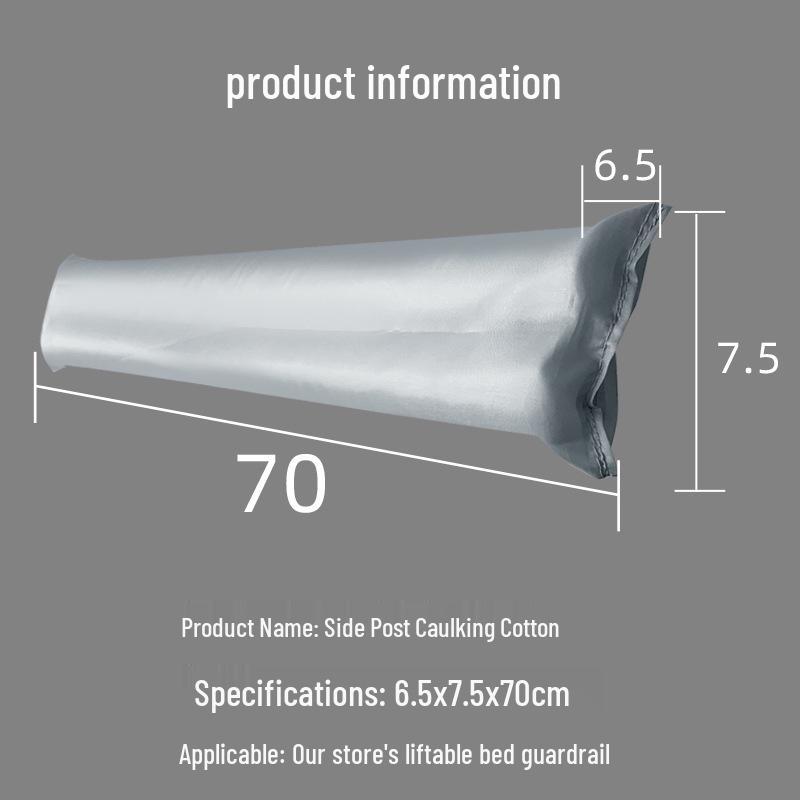 Gruba rura Ochraniacz na łóżko dziecięce - Barierka zapobiegająca upadkom
