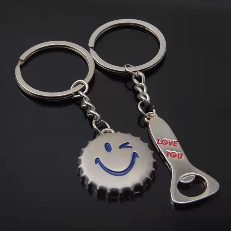 Creative Couple Keychain Pendant: Secret Message Like You with Love Arrow Heart